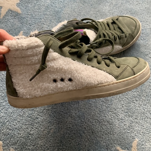 P448 Zip Up High Top Sneakers - Worn once! - Picture 9 of 10